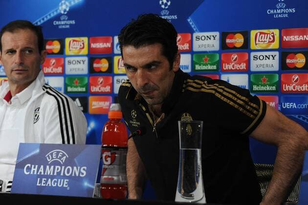Football - soccer: UEFA Champions League, Juventus Turin - FC Bayern München, gianluigi buffon xHOCHxZWEIx xItalyxPhotoxPressx 