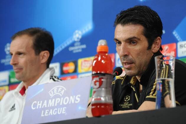 Football - soccer: UEFA Champions League, Juventus Turin - FC Bayern München, gianluigi buffon xHOCHxZWEIx xItalyxPhotoxPressx 
