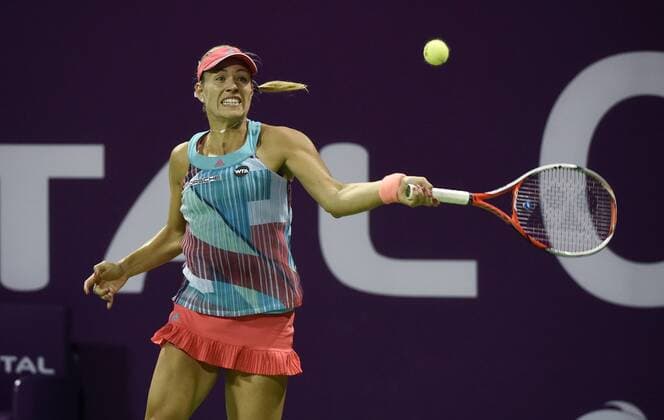 Doha Qatar, Tennis 2016 Qatat Total Open Angelique Kerber ,Deutschland
