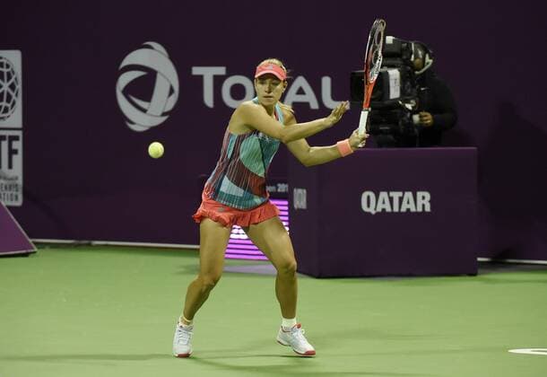 Doha Qatar, Tennis 2016 Qatat Total Open Angelique Kerber ,Deutschland