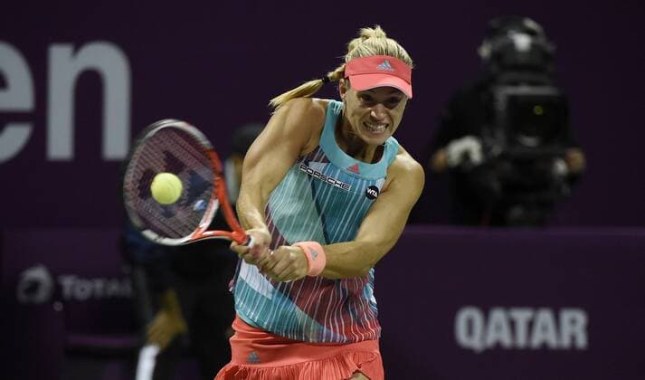 Doha Qatar, Tennis 2016 Qatat Total Open Angelique Kerber ,Deutschland