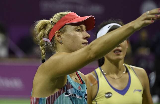 Doha Qatar, Tennis 2016 Qatat Total Open Angelique Kerber ,Deutschland