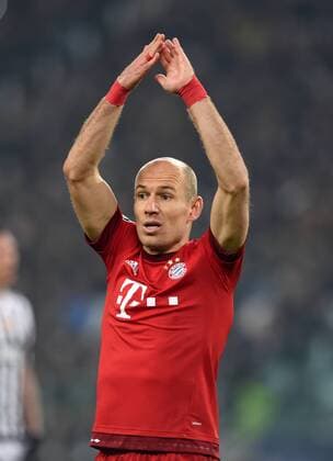 FUSSBALL CHAMPIONS LEAGUE SAISON 2015 2016 ACHTELFINAL HINSPIEL Juventus Turin - FC Bayern Muenchen 23.02.2016 Arjen Robben (FC Bayern Muenchen) 