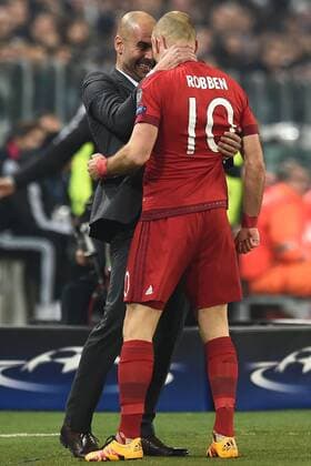 Fußball, Champions League, Juventus Turin - FC Bayern München Mg Torino 23 02 2016 - Champions League Juventus Turin vs. FC Bayern München: Arjen Robben 