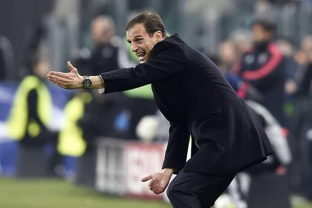 Fußball, Champions League, Juventus Turin - FC Bayern München Torino 23 02 2016 - Champions League Juventus Turin vs. FC Bayern München: Massimiliano Allegri 