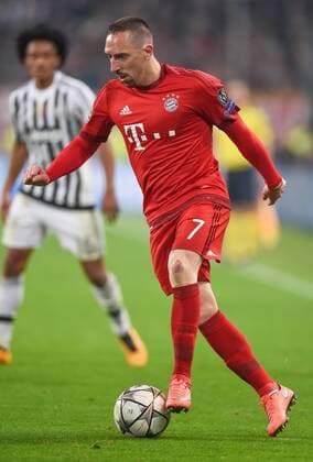 FUSSBALL CHAMPIONS LEAGUE SAISON 2015 2016 ACHTELFINALE HINSPIEL Juventus Turin - FC Bayern Muenchen 23.02.2016 Franck Ribery (FC Bayern Muenchen) 
