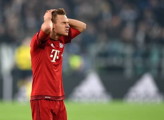 FUSSBALL CHAMPIONS LEAGUE SAISON 2015 2016 ACHTELFINALE HINSPIEL Juventus Turin - FC Bayern Muenchen 23.02.2016 Joshua Kimmich (FC Bayern Muenchen) nach dem Abpfiff 