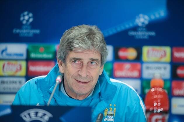 Feb. 23, 2016 - Kiev, Ukraine - The head coach of FC Manchester City (England) Manuel Pellegrini during a press conference PK Pressekonferenz before the match 1 8 finals of the Champions League between FC Dynamo (Kiev, Ukraine) and FC Manchester City (Manchester, England) in Kiev. Soccer 2016 - FC Dynamo vs Manchester City - ZUMAp133
