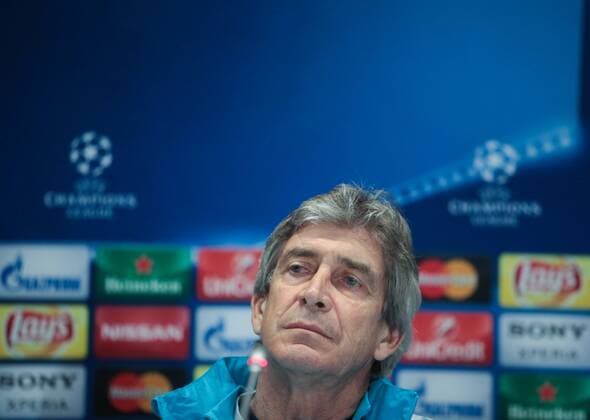 Feb. 23, 2016 - Kiev, Ukraine - The coach of FC Manchester City (England) Manuel Pellegrini during a press conference PK Pressekonferenz before the match 1 8 finals of the Champions League between FC Dynamo (Kiev, Ukraine) and FC Manchester City (Manchester, England) in Kiev. The open training of FC Manchester City - ZUMAp133
