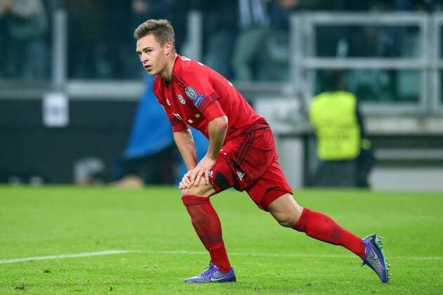 Turin Joshua Kimmich (FC Bayern Muenchen) geschlagen am Boden nach dem 2:2, Juventus FC vs.FC Bayern Muenchen, Fussball, Champions League Achtelfinale, 23.02.2016, Copyright: Langer Eibner-Pressefoto EP_HLR