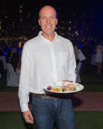 Dubai ATP Tennis Herren Players Party, Gebhard Gritsch (AUT), Fitness Trainer von Novak Djokovic,privat, Tennis - Dubai Duty Free Tennis Championships - ATP - - Dubai - - United Arab Emirates - 23 February 2016. Â
