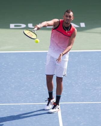 Nick Kyrgios (AUS) Tennis - Dubai Duty Free Tennis Championships - ATP Tennis Herren - - Dubai - - United Arab Emirates - 25 February 2016. Â