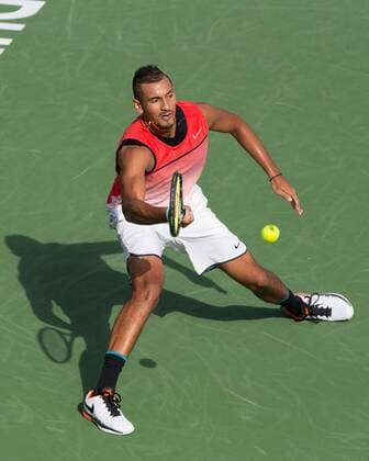 Nick Kyrgios (AUS) Tennis - Dubai Duty Free Tennis Championships - ATP Tennis Herren - - Dubai - - United Arab Emirates - 25 February 2016. Â