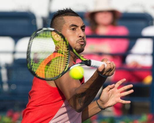 Nick Kyrgios (AUS) Tennis - Dubai Duty Free Tennis Championships - ATP Tennis Herren - - Dubai - - United Arab Emirates - 25 February 2016. Â