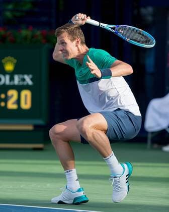 Tomas Berdych (CZE) Tennis - Dubai Duty Free Tennis Championships - ATP Tennis Herren - - Dubai - - United Arab Emirates - 25 February 2016. Â