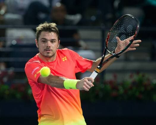 Stan Stanislas Wawrinka (SUI) Tennis - Dubai Duty Free Tennis Championships - ATP Tennis Herren - - Dubai - - United Arab Emirates - 25 February 2016. Â