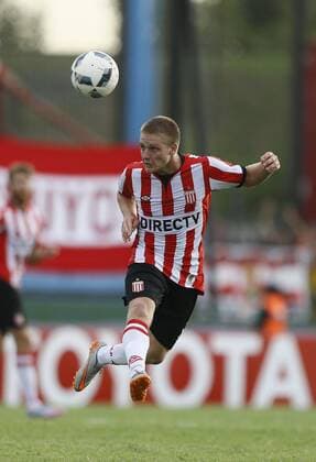 Santiago Ascacibar de Estudiantes. Estudiantes LP vs Tigre. Futbol Argentino - Primera Division 2016 - Fecha 3. 18 de febrero de 2016. Estadio: Julio Humberto Grondona (Sarandi, Argentina). Foto: JavierxGarciaxMartino Photogamma.