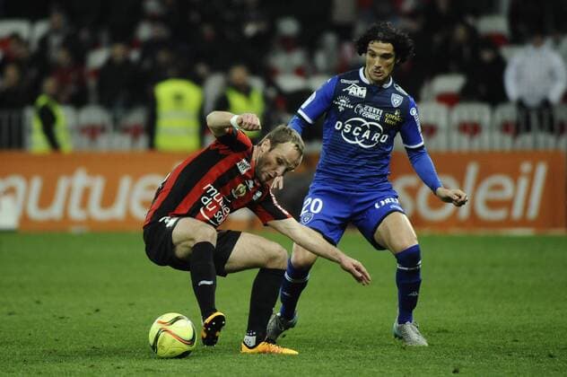 Fußball, Frankreich, OGC Nizza - SC Bastia Germain (OGCN) - Fussball Frankreich, Ligue 1, OGC Nice vs. Bastia SC - 26 02 2016 FranckPennant Panoramic 