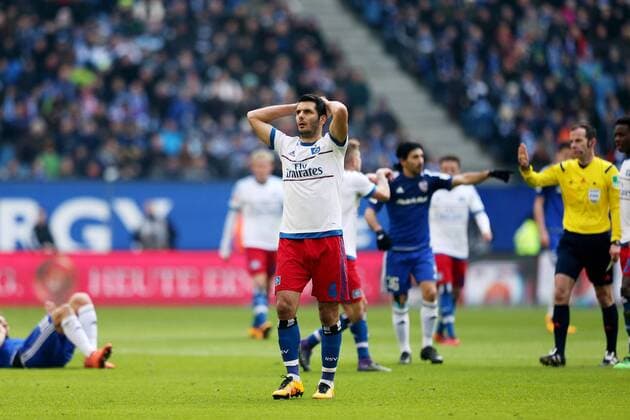 Hamburg, 27. Februar 2016 - Fußball, 1. Bundesliga 2015 16, Hamburger SV - FC Ingolstadt 04: Emir Spahic (Hamburger SV, 4) 