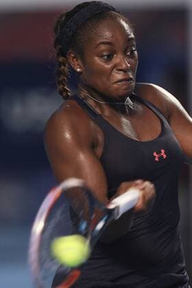 Tennis, Sloane Stephens gewinnt WTA-Turnier in Acapulco Sloane Stephens returns the ball against Slovak Dominika Cibulkova during their Mexican Open tennis tournament final match in Acapulco, Mexico, 27 February 2016. WOMEN S FINAL: DOMINIKA CIBULKOVA VS. Sloane Stephens !ACHTUNG: NUR REDAKTIONELLE NUTZUNG!  MEX01 20160228-635922481497315662