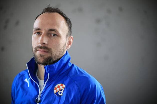 Fußball, Fotoshooting mit Gordon Schildenfeld PXL_Gordon Schildenfeld 24.02.2016., Zagreb, Croatia - Gordon Schildenfeld, football defender who plays for GNK Dinamo Zagreb and for Croatian national team Nationalteam  PetarxGlebov PIXSELL