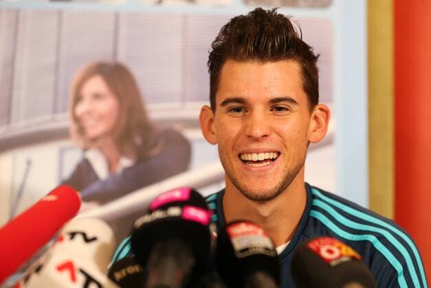 TENNIS - Dominic Thiem, press conference PK Pressekonferenz VIENNA,AUSTRIA,29.FEB.16 - TENNIS - Press conference of Dominic Thiem. Image shows Dominic Thiem (AUT). GEPAxpictures xPhilippxBrem