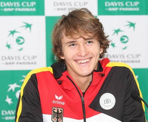 Pressekonferenz Team Deutschland, Germany Debut im deutschen team Alexander Zverev