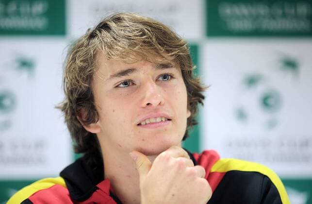 Pressekonferenz Team Deutschland, Germany Debut im deutschen team Alexander Zverev