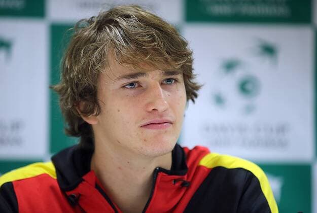 Pressekonferenz Team Deutschland, Germany Debut im deutschen team Alexander Zverev