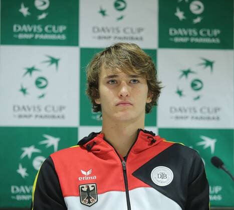 Pressekonferenz Team Deutschland, Germany Alexander Zverev (GER)