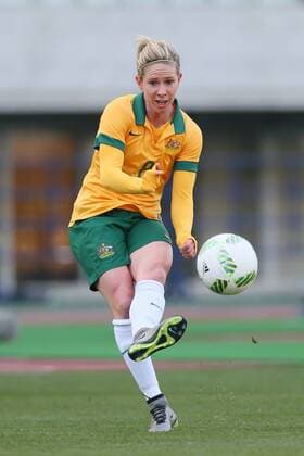 Elise Kellond-Knight (AUS), MARCH 2, 2016 - Football Soccer : AFC Women s Olympic Football Tournament Rio 2016 Asian Qualifier Final Round match between Australia - Vietnam at Yanmar Stadium Nagai, Osaka, Japan. Noxthirdxpartyxsales  (umqa033900)