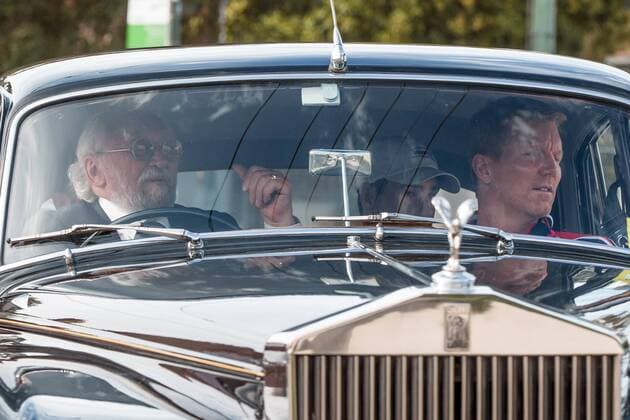March 3, 2016: The USA team arriving in vintage Rolls Royce cars at the official draw of the BNP Paribas Davis Cup World Group first round tie between Australia and USA at Kooyong tennis club in Melbourne, Australia. Tennis 2016: Davis Cup AUS v USA Draw - ZUMAc04_