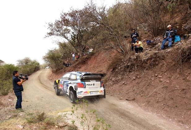 Rallye Mexiko French pilot Sebastien Ogier drives his VW Polo R WRC Motorsport Rallye WM during the qualification for the 13th Rally World Championship WM Weltmeisterschaft in Leon, Mexico, 03 March 2016. 13TH RALLY WORLD CHAMPIONSHIP IN MEXICO !ACHTUNG: NUR REDAKTIONELLE NUTZUNG!  MX02 20160303-635926361737952899