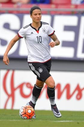 Fußball, Damen, Länderspiel, Deutschland - Frankreich March 3, 2016 - Tampa, Florida, USA - Germany forward Dzsenifer Marozsan (10) in action against France during the She Believes Cup at Raymond James Stadium on March 3, 2016 in Tampa, Florida. Germany vs France - ZUMAm63_