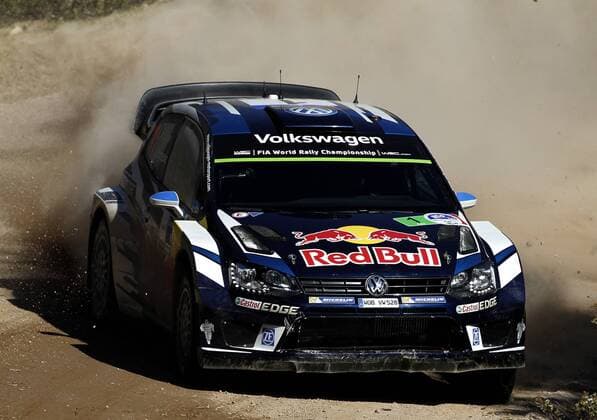 French Sebastien Ogier in action with his Volkswagen Polo R WRC Motorsport Rallye WM during the El Chocolate stage of Rally of Mexico, in Leon, Mexico, 04 March 2016. Rally of México !ACHTUNG: NUR REDAKTIONELLE NUTZUNG!  MEX01 20160304-635927207489844784