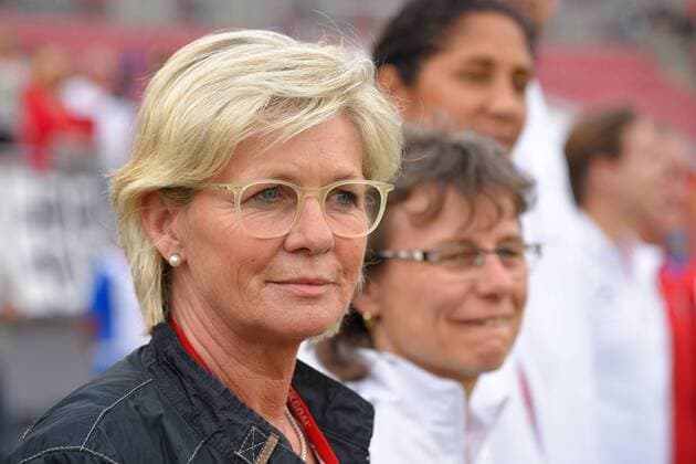 March 3, 2016 - Tampa, Florida, USA - Germany head coach Silvia Neid during a She Believes Cup game against France at Raymond James Stadium on March 3, 2016 in Tampa, Florida. Germany won 1-0. Germany vs France - ZUMAm63_