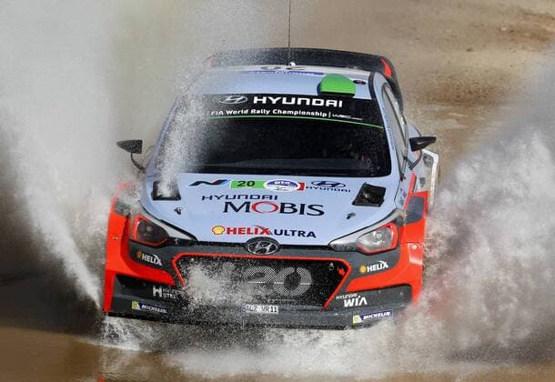New Zealand Hayden Paddon in action with his Hyundai N i20 WRC Motorsport Rallye WM during the El Chocolate stage of Rally of Mexico, in Leon, Mexico, 04 March 2016. Rally of México !ACHTUNG: NUR REDAKTIONELLE NUTZUNG!  MEX01 20160304-635927243217416684