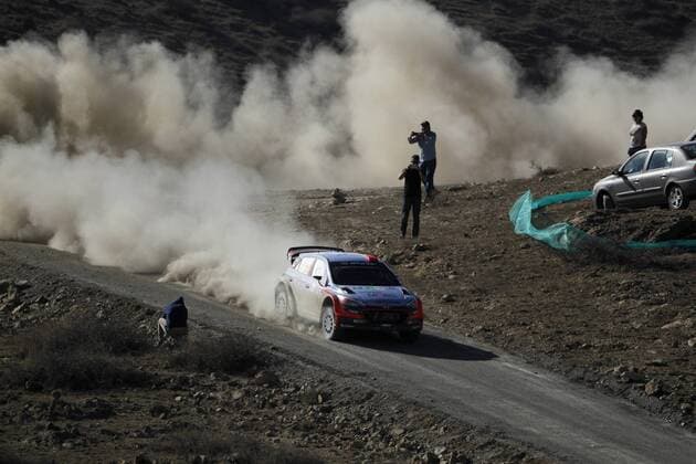 Spanish Daniel Sordo drives his Hyundai N i20 WRC Motorsport Rallye WM during the first day of competition of the 13th Rally World Championship WM Weltmeisterschaft in Leon, Mexico, 04 March 2016. The event will run until next 06 March. 13TH RALLY WORLD CHAMPIONSHIP IN MEXICO !ACHTUNG: NUR REDAKTIONELLE NUTZUNG!  MX05 20160305-635927466678789817