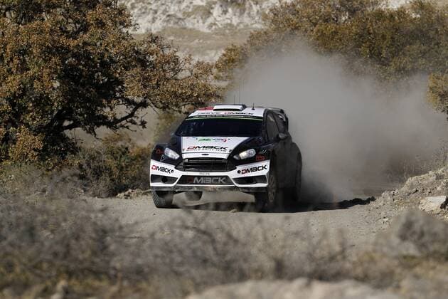 Estonian Ott Tanak drives his Ford Fiesta RS WRC Motorsport Rallye WM during the first day of competition of the 13th Rally World Championship WM Weltmeisterschaft in Leon, Mexico, 04 March 2016. The event will run until next 06 March. 13TH RALLY WORLD CHAMPIONSHIP IN MEXICO !ACHTUNG: NUR REDAKTIONELLE NUTZUNG!  MX05 20160305-635927467359417817