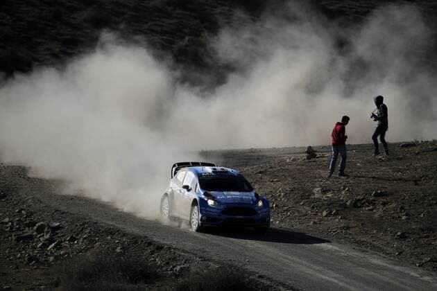 French Eric Camilli drives his Ford Fiesta RS WRC Motorsport Rallye WM during the first day of competition of the 13th Rally World Championship WM Weltmeisterschaft in Leon, Mexico, 04 March 2016. The event will run until next 06 March. 13TH RALLY WORLD CHAMPIONSHIP IN MEXICO !ACHTUNG: NUR REDAKTIONELLE NUTZUNG!  MX05 20160305-635927470036197019