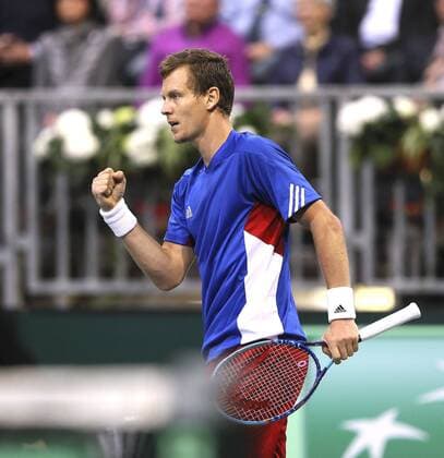 Tennis, Davis Cup, Alexander Zverev - Tomas Tomas Berdych Photo : Tomas Tomas Berdych ( CZE ) Tennis Daviscup am Fr. 04.03.2016 Deutschland - Tschechien