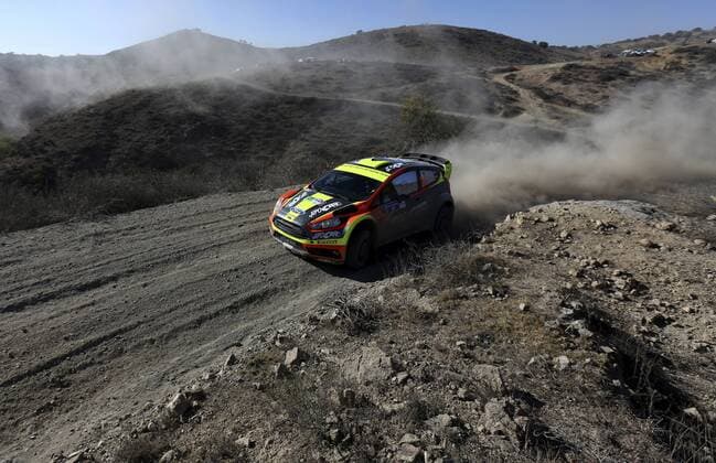Czech driver Matin Prokop in his Ford Fiesta RS WRC Motorsport Rallye WM during the second day of competition of the 13th Rally World Championship WM Weltmeisterschaft in Leon, Mexico, 05 March 2016. The event will run until next 06 March. 13TH RALLY WORLD CHAMPIONSHIP IN MEXICO !ACHTUNG: NUR REDAKTIONELLE NUTZUNG!  20160305-635928050580507512