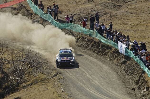 Andreas Mikkelsen (NOR), Anders Jaeger (NOR) Volkswagen Polo R WRC Motorsport Rallye WM (2016) WRC Rally Mexico 2016 Rally Mexico 2016
