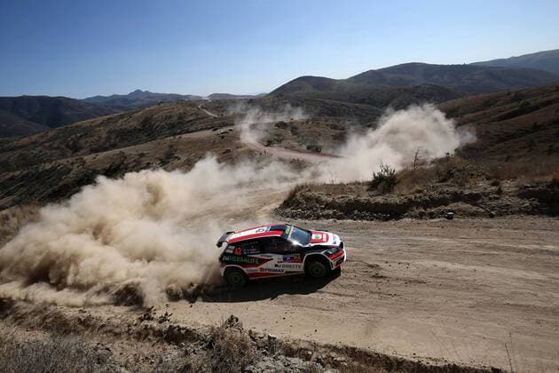 WRC Motorsport Rallye WM Rally Mexico, Leon 03 - 06 Marzo 2016 04.03.2016 - Nicolas FUCHS (PER) - Fernando MUSSANO (ARG) Skoda Fabia R5 
