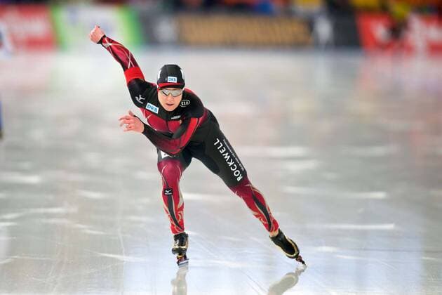 Eisschnelllauf Berlin 06.03.2016 Mehrkampf Weltmeisterschaft WM 1500 m Damen Frauen Claudia Pechstein (GER)