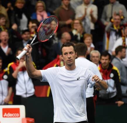 Tennis, Davis Cup, Deutschland - Tschechien, Kohlschreiber - Berdych Philipp Kohlschreiber ,Deutschland