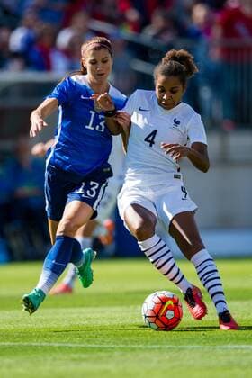 United States FW Alex Morgan (13) during the She Believes Cup Women s International Soccer match between France and the United States at Nissan Stadium on March 6, 2016 in Nashville, TN. Soccer 2016: France vs United States MAR 06 - ZUMAc04_
