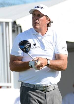 March 06, 2016: Phill Mickelson from United States in the 10th Tee during the final round of the World Golf Championships-Cadillac Championships - Final Round at Trump National Doral in Doral, FL (Photo by JCS Icon Sportswire) GOLF: MAR 06 PGA Golf Herren - World Golf Championships-Cadillac Championship - Final Round Icon160306057 EDITORIAL USE ONLY
