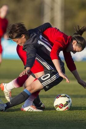 Rika Masuya, Jasmin Sehan, Women s U23, 6- Nations Tournament, Germany vs Japan, La Manga Club, Spain, 6 th of March 2016.  xPascuxMendezx xx