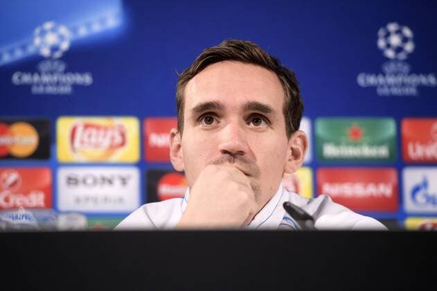 Gent s Sven Kums pictured during a press conference PK Pressekonferenz of Belgian first league soccer team KAA Gent, Monday 07 March 2016 in Wolfsburg, Germany. Gent is preparing for the return leg of the 1 8 finals of the UEFA Champions League competition against German club VfL Wolfsburg Tomorrow. Wolfsburg won the first leg 2-3. YORICKxJANSENS  x04806696x